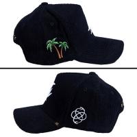 REFERENCE PARADISE LA CORDUROY SNAPBACK CAP BLACK