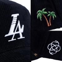 REFERENCE PARADISE LA CORDUROY SNAPBACK CAP BLACK