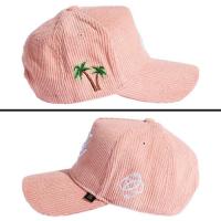 REFERENCE PARADISE LA CORDUROY SNAPBACK CAP BLUSH