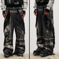 DND4DES DOUBLE GUN TASSEL FULL PRINTED PANTS