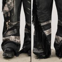 DND4DES DOUBLE GUN TASSEL FULL PRINTED PANTS