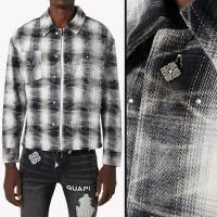 GUAPI CLOUD GREY CROSS FLANNEL