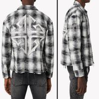 GUAPI CLOUD GREY CROSS FLANNEL