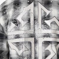 GUAPI CLOUD GREY CROSS FLANNEL