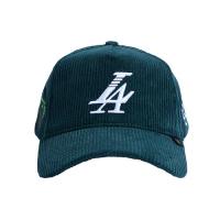 REFERENCE PARADISE LA CORDUROY SNAPBACK CAP EMERALD GREEN