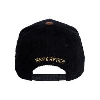 REFERENCE PARADISE LA CORDUROY SNAPBACK CAP BLACK BROWN