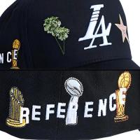 REFERENCE CALI LA SNAPBACK CAP BLACK