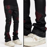 GUAPI OBSIDIAN BLACK ICON EMBELLISHED DENIM V2