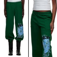 SP5DER HUNTER GREEN WEB SWEATPANT