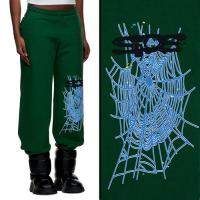 SP5DER HUNTER GREEN WEB SWEATPANT