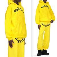 SP5DER YELLOW LEGACY HOODIE