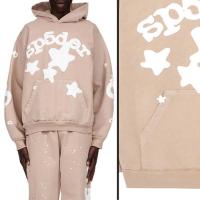 SP5DER SAND BELUGA HOODIE