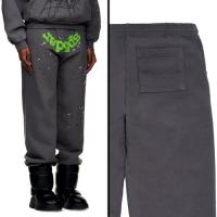 SP5DER GREY WAIT WEB SWEATPANT
