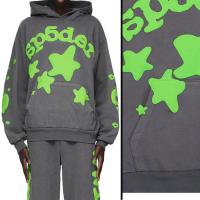 SP5DER SLATE GREY BELUGA HOODIE