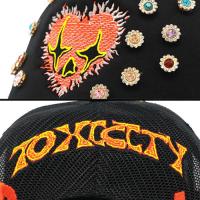 TOXICITY LOVE HARD TRUCKER - BLACK