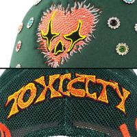 TOXICITY LOVE HARD TRUCKER - GREEN