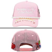 TOXICITY TROUBLE IN PARADISE TRUCKER - PINK