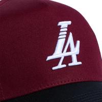 REFERENCE PARADISE LA SNAPBACK CAP BURGUNDY BLACK