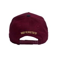 REFERENCE PARADISE LA SNAPBACK CAP BURGUNDY BLACK