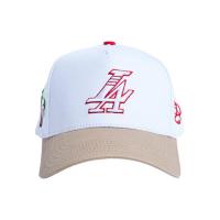 REFERENCE PARADISE LA SNAPBACK CAP WHITE TAN RED