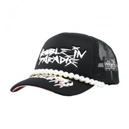 TOXICITY TROUBLE IN PARADISE TRUCKER - BLACK