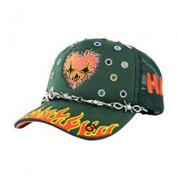 TOXICITY LOVE HARD TRUCKER - GREEN