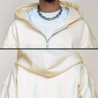 EPTM PERFECT ZIP UP HOODIE - CREAM