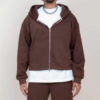 EPTM PERFECT ZIP UP HOODIE - BROWN