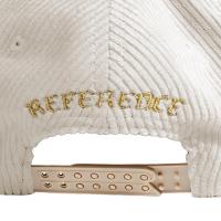 REFERENCE PARADISE LA CORDUROY SNAPBACK CAP CREAM BROWN