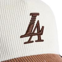 REFERENCE PARADISE LA CORDUROY SNAPBACK CAP CREAM BROWN