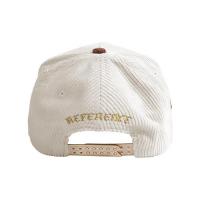 REFERENCE PARADISE LA CORDUROY SNAPBACK CAP CREAM BROWN