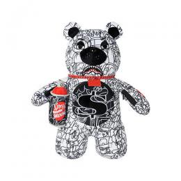SPRAYGROUND DRIPPY DOODLE BEAR 16 INCH