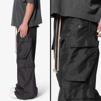 mnml RAVE DOUBLE CARGO PANTS - BLACK