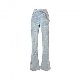 GUAPI AQUA BLUE STEEL PLATE CARPENTER DENIM