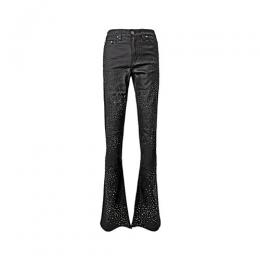 GUAPI ALL BLACK STARRY SKY WAXED DENIM