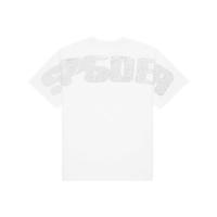 SP5DER RHINESTONE SILK TEE