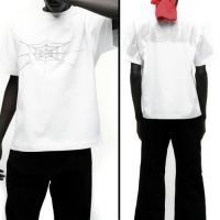 SP5DER RHINESTONE SILK TEE