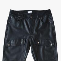 EPTM GALLERY LEATHER FLARE - BLACK