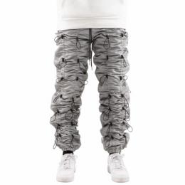 EPTM ACCORDION PANTS - SIVER/BLACK