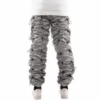 EPTM ACCORDION PANTS - SIVER/BLACK