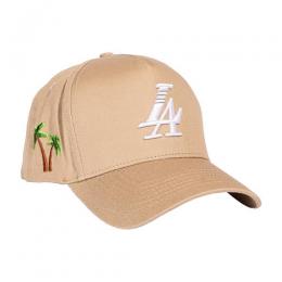 REFERENCE PARADISE LA SNAPBACK CAP TAN