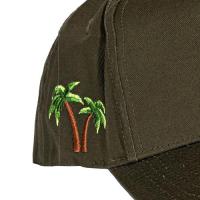 REFERENCE PARADISE LA SNAPBACK CAP DARK GREEN