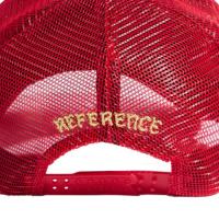 REFERENCE PARADISE LA TRUCKER CAP WHITE/RED