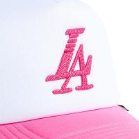 REFERENCE PARADISE LA TRUCKER CAP WHITE/PINK