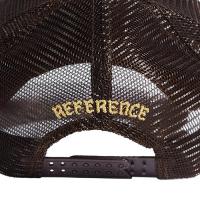 REFERENCE PARADISE LA TRUCKER CAP WHITE/BROWN