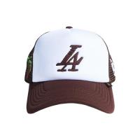 REFERENCE PARADISE LA TRUCKER CAP WHITE/BROWN