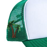 REFERENCE PARADISE LA TRUCKER CAP WHITE/GREEN