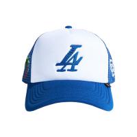 REFERENCE PARADISE LA TRUCKER CAP WHITE/BLUE