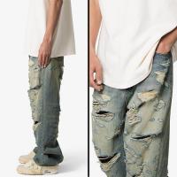 mnml ULTRA BAGGY DISTRESSED DENIM - VINTAGE BLUE