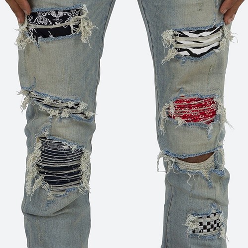 mnml X214 STRETCH SKINNY DENIM - BLUE | KingStar